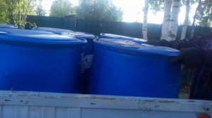 Пластиковые БОЧКИ 500Р. СТРЕЖЕВОЙ