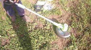 ОБЗОР ТРИММЕРА " GREENWORKS " НА 24V - ПРОБУЕМ КОСИТЬ !!!