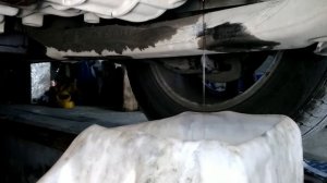 Замена масла 6-ступенчатой коробки автомат Hyundai Santa Fe 2012 2.4L