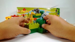Лего Дупло Зоопарк для малышей. Lego Duplo Baby Zoo