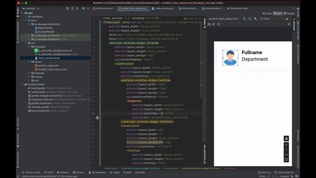 21 1 Android RecyclerView, ScrollView смотреть онлайн