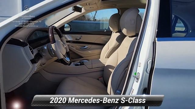 2020 Mercedes-Benz S-Class S 450, Paramus, NJ LA505460P смотреть онлайн