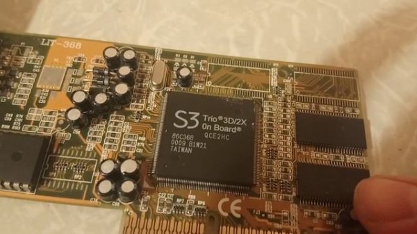 Видеокарта S3 Trio 3D/2X