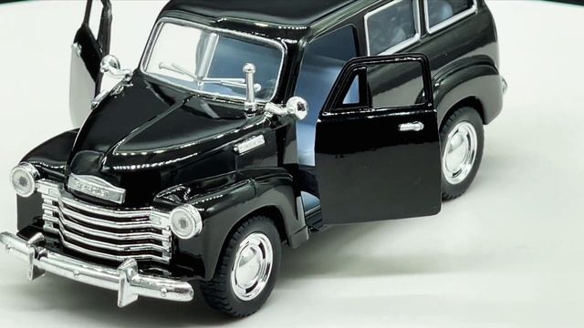Chevrolet Suburban 1950 1/36 (KINSMART) BLACK смотреть онлайн