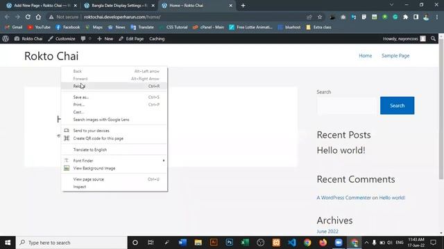 How to show Bangla Date in wordpress bangla || ওয়ার্ডপ্রেস ওয়েবসাইটে কিভাবে বাংলা দিন ও তারিখ এড কর смотреть онлайн