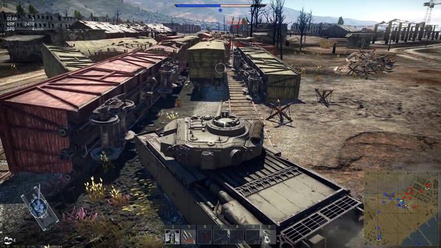 War Thunder - FV4007 Centurion Mk.3, FV221 Caernarvon смотреть онлайн