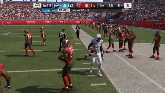 *NEW* Madden NFL 17 Full Gameplay | Titans vs Bucs | 3rd Quarter - In Game Commentary & Presentatio смотреть онлайн