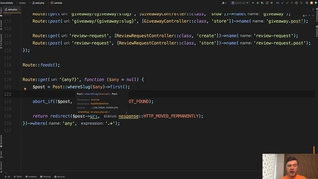 Laravel: "Fallback" Route to Cover "Any Other Route" смотреть онлайн