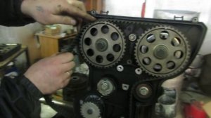 ремонт приоры.сборка двигателя на 124 поршнях без встречи клапанов часть 2