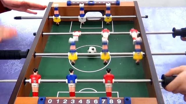ЧЕЛЛЕНДЖ НАСТОЛЬНЫЙ ФУТБОЛ Masha  Kirill