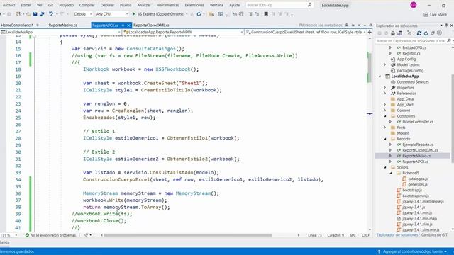B _ 5 - 5 / Reportes XLS - 1001 formas de generar reportes en Excel - Reportes con un DataTable смотреть онлайн