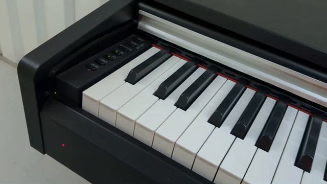 Yamaha Arius YDP-142 digital piano and matching stool in satin black colour stock number 22445 смотреть онлайн