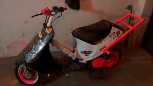 НАСТРАИВАЕМ карб от ПИТБАЙКА в СКУТЕР Suzuki Sepia "OldSchool"