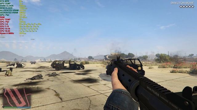 [Grand Theft Auto V] [PC] [RTX 4070] [Ryzen 9 5900X] [4K] смотреть онлайн