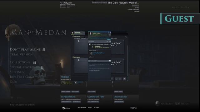 The Dark Pictures Anthology - Man Of Medan [PS4/XOne/PC] PC Friend's Pass Instructions смотреть онлайн