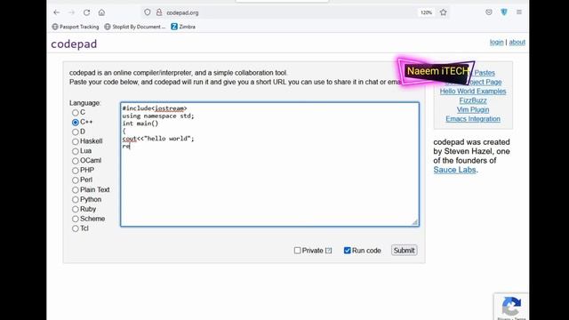 Best Fast 5 online C++ Compiler IDE смотреть онлайн