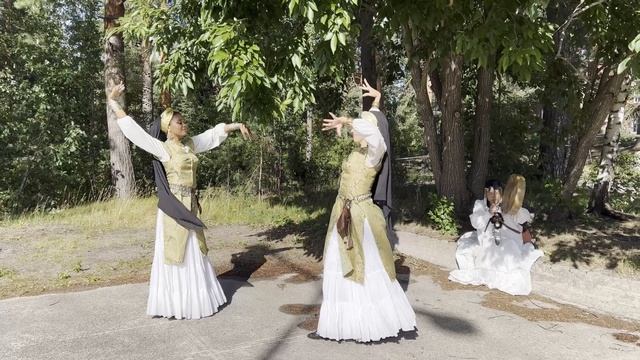 Shaman tambourine. Шаманский бубен & FatChance®Style improvisation. Nelli Turkia & Marie Chantal смотреть онлайн