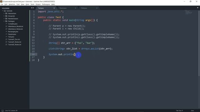 #28: Two ArrayList Classes! смотреть онлайн
