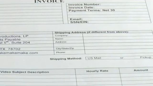 How to Write an Invoice смотреть онлайн