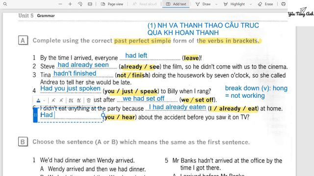 Destination B1 | Unit 5: Past Perfect Tenses смотреть онлайн