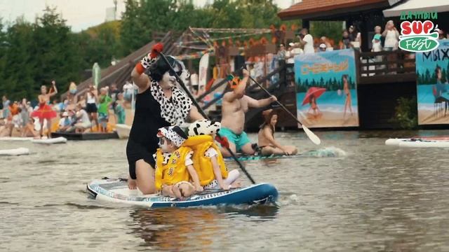 Дачный SUP FEST на Снежном смотреть онлайн