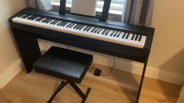 Yamaha P45 88 Key Weighted Digital Piano Review смотреть онлайн