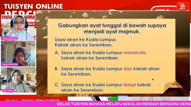? [LIVE] BAHASA MELAYU SR, AYAT MAJMUK OLEH CIKGU IRNI AHMAD #05 #TUISYENPERCUMA смотреть онлайн