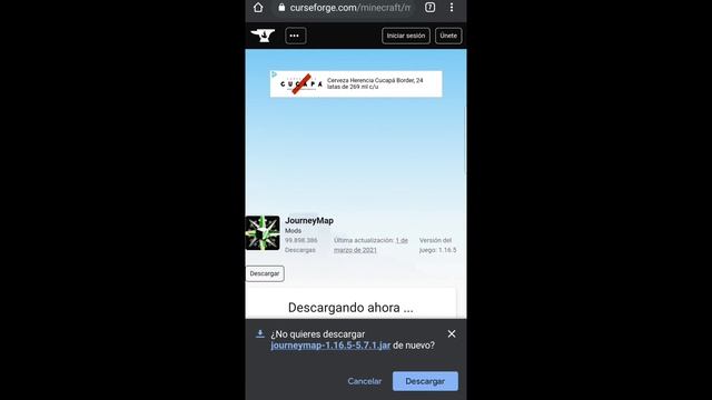 ⭕INSTALA MINECRAFT JAVA PARA TELEFONOS/ANDROID CON MODS, POVJAVLAUNCHER, WAYPONTS Y MINIMAPA? 2021 смотреть онлайн