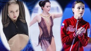 Фигурное катание - Чемпионат мира 2021 по Фигурному катанию - Трусова, Щербакова.