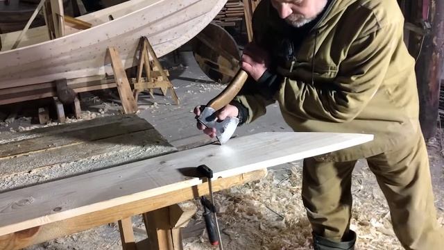 Секреты мастера П Долгих. Подгонка пояса обшивки к штевню смотреть онлайн