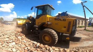 Фронтальный погрузчик SDLG 936, купили новый сварочный ПОЛУАВТОМАТ,  полуприцеп, пресс-подборщик!