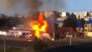 Пожар заправки