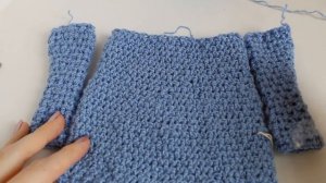 ОЧЕНЬ ЛЕГКИЙ СВИТЕР КРЮЧКОМ МАСТЕР-КЛАСС ДЛЯ НАЧИНАЮЩИХ