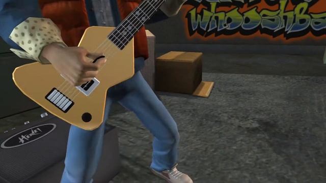Back to the Future: The Game marty vs leech guitar battle смотреть онлайн