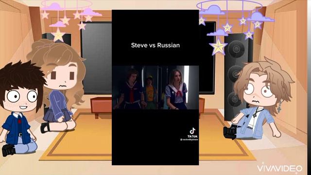 Stranger things Tommy h, carol and Billy react to Steve harrington prt 2 ?? смотреть онлайн