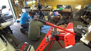 Прямоток на Honda super cub AA04
