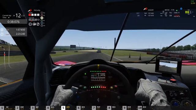 SVK/CZ Fair League Assetto Corsa Nurburgring 23 laps race смотреть онлайн