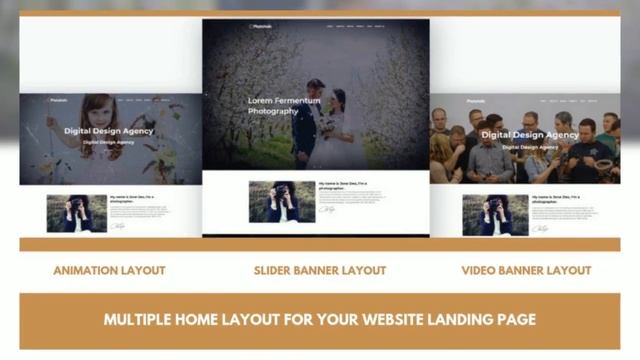 Photoholic, Premium WordPress Theme for Photographers смотреть онлайн