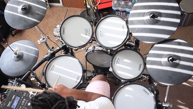 Synthetic Fusion - Damani Rhodes - Drum cover by: Retro Spectro смотреть онлайн