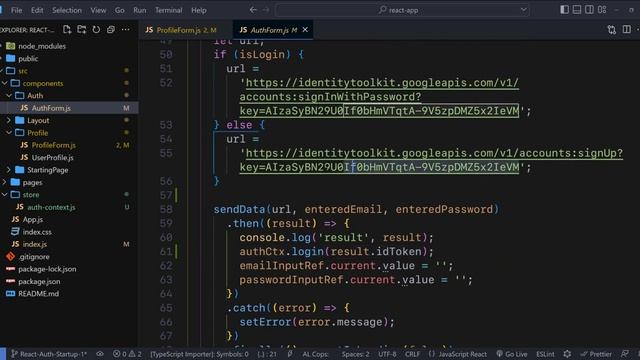 Adding Authentication in React App - ReactJS || Hindi || Coding Scenes смотреть онлайн