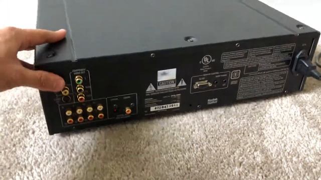 Denon DVD-2900 Single DVD Compact Disc CD Player смотреть онлайн