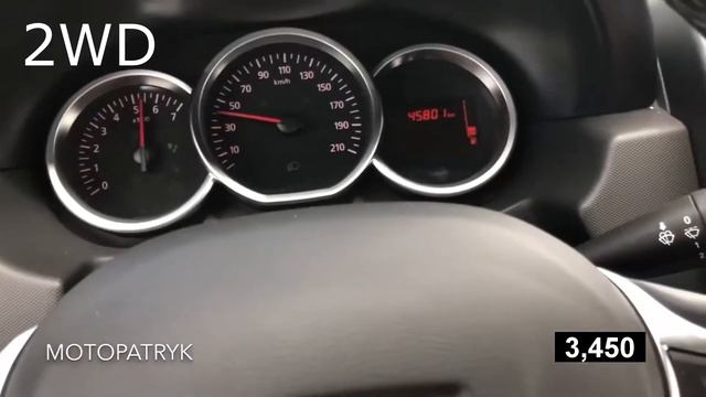 2015 Dacia Duster vs Dacia Duster - compare AWD vs 2WD acceleration 0-100 0-60 kmh 1.6 114 KM HP PS смотреть онлайн