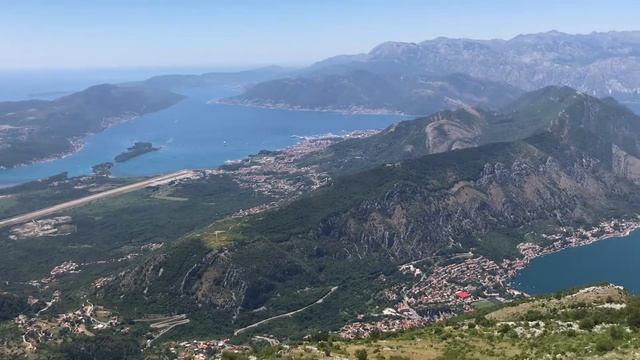 Черногория. Панорама Боко-Которский залив смотреть онлайн