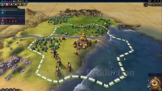 CIVILIZATION VI - Как сделать ваши первые ходы. смотреть онлайн