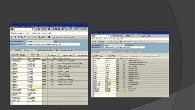 GU SAP Ajouter un élément de données dans la table MARA смотреть онлайн