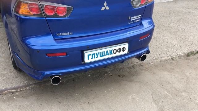 Тюнинг выхлопа Mitsubishi Lancer X 2.4 Razvolution