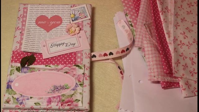 Книга поздравлений на годовщину свадьбы. Видео-обзор. Скрапбукинг смотреть онлайн