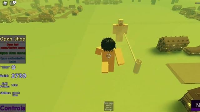 Eren vs warhammer BUT.. eren uses his RAGE TITAN| aot:insertplayground смотреть онлайн