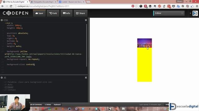 CSS3 - Como usar la propiedad background-size смотреть онлайн