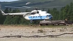 вертолёт падает